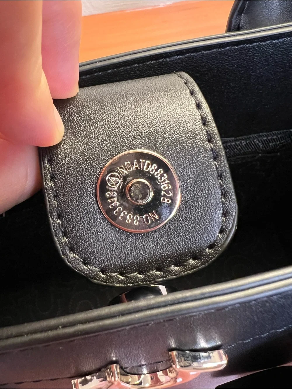 True Religion Black Satchel Crossbody Handbag